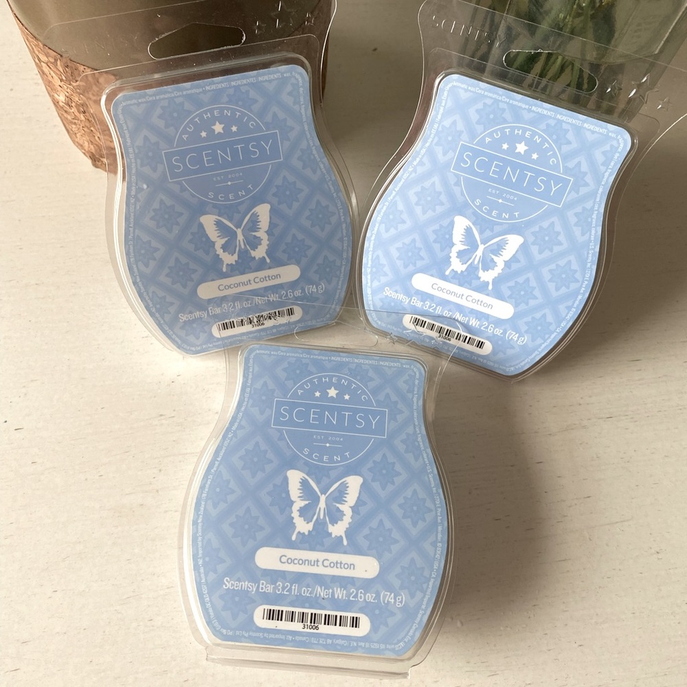 Coconut Cotton Scentsy Bars (3)